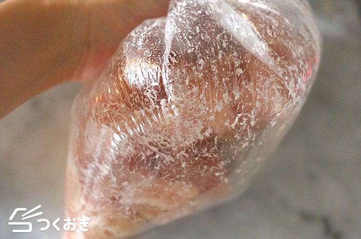 鶏むね肉のみぞれ煮の手順写真その2