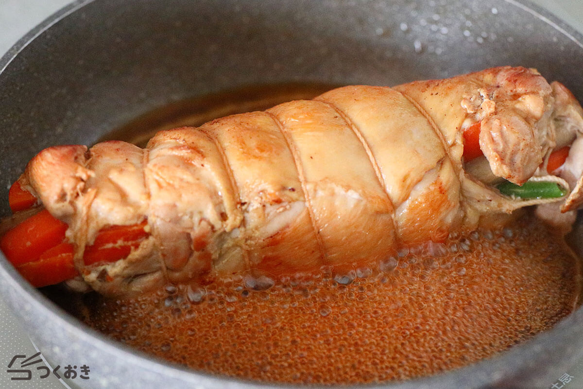 鶏の八幡巻きの手順写真その7