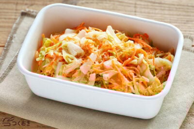 白菜とにんじんの和風マヨサラダ