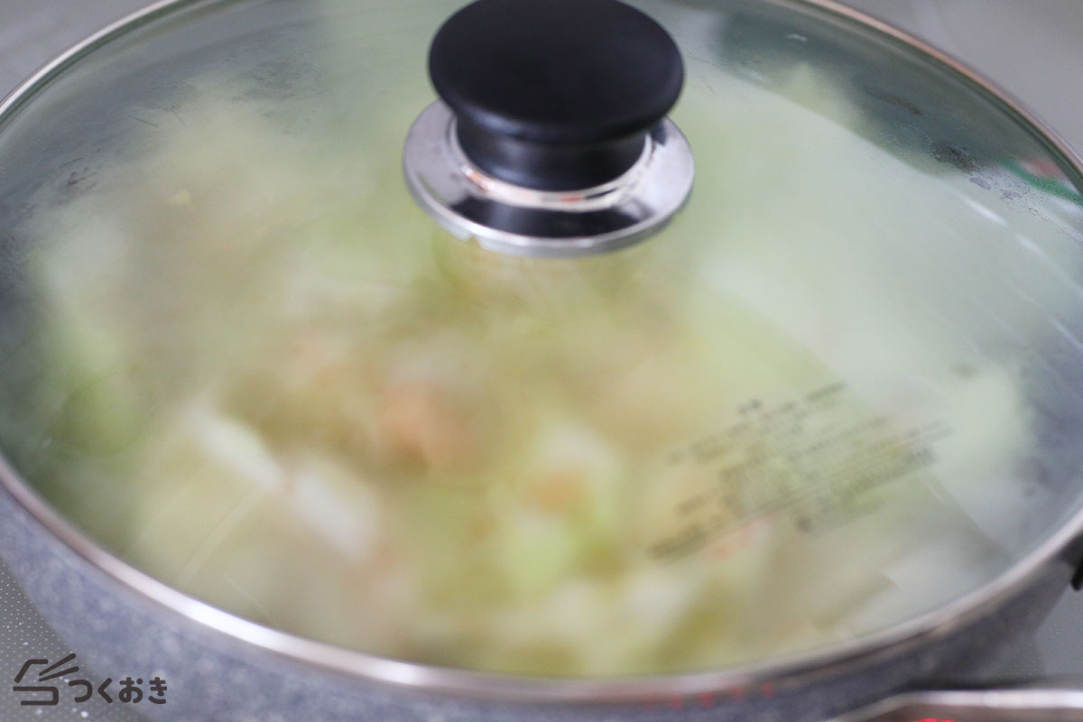 鶏とキャベツのスープ煮の手順写真その4