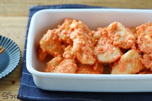 鶏むね肉のたらこマヨソースの写真