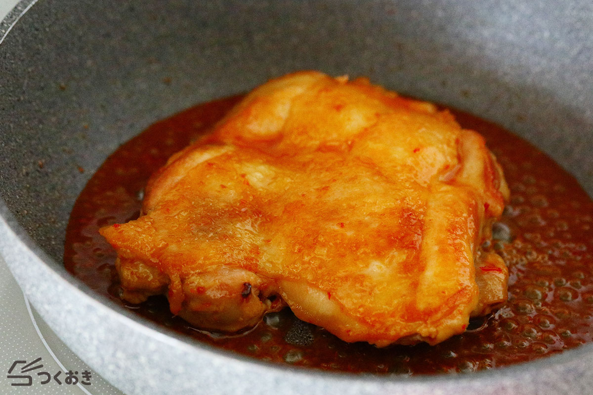ピリ辛チキン照り焼きの手順写真その5