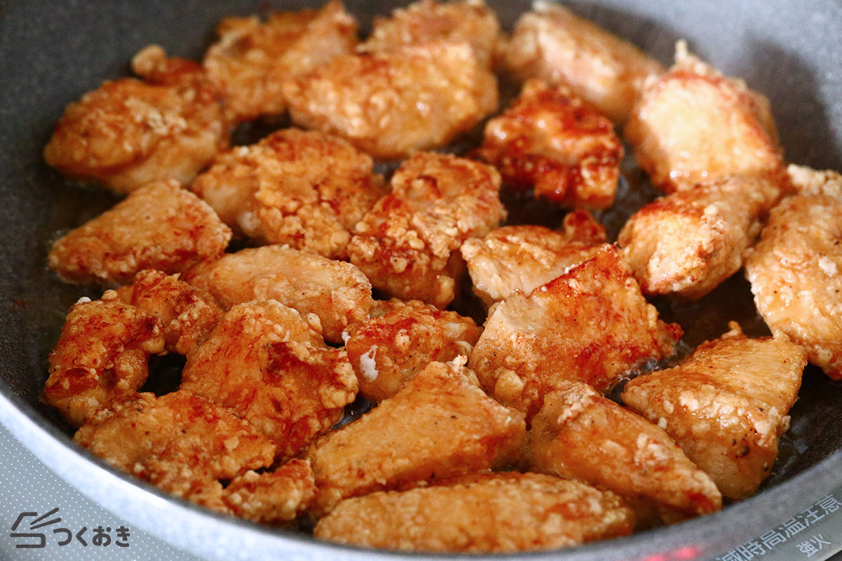 鶏むね肉のスパイシーペッパーから揚げの手順写真その3