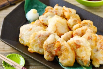 もも肉でさくさくジューシーとり天の料理写真