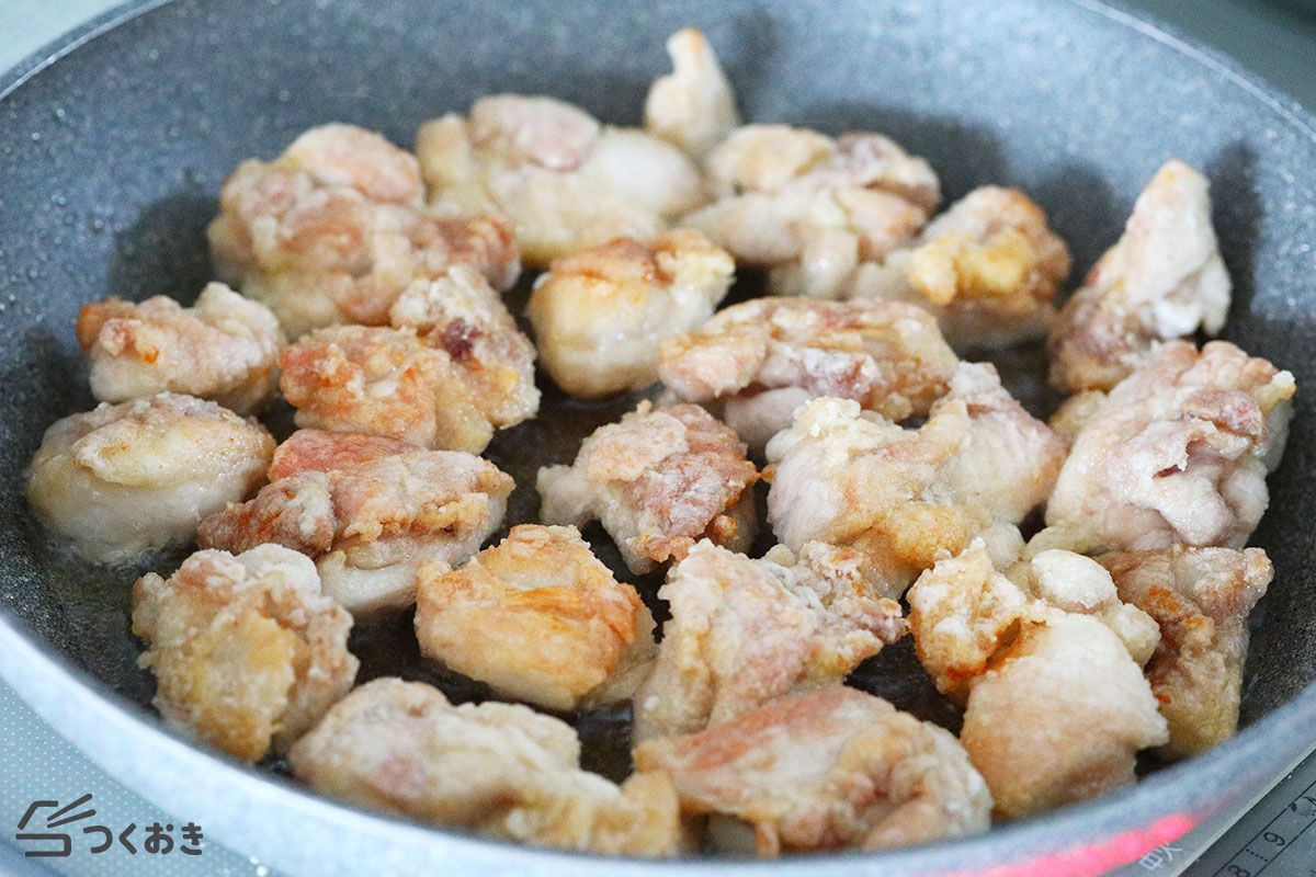 甘酢ごまだれチキンの手順写真その2